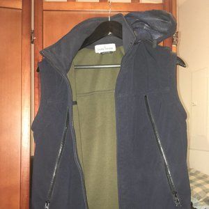 Stone Island Soft shell hooded Vest